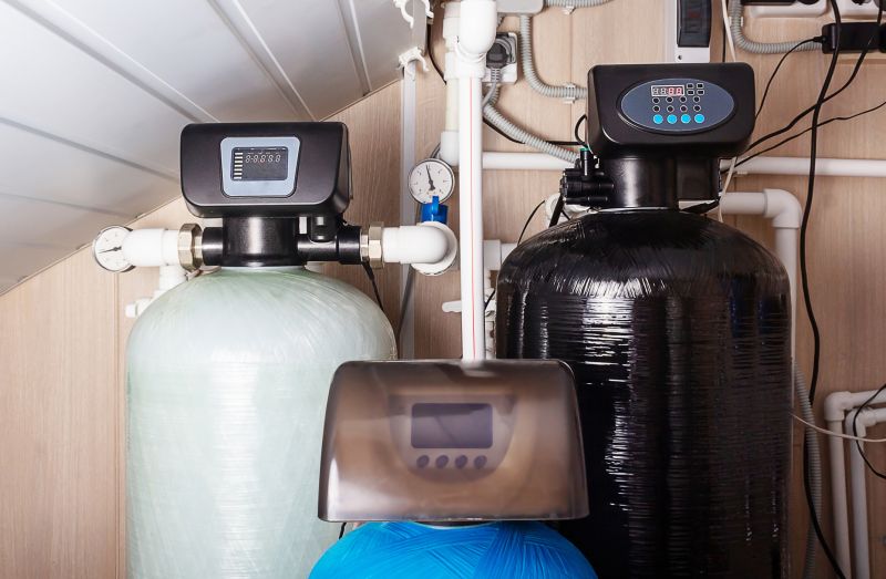 Water Softener System Setup in Home